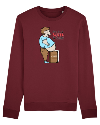 Am pus burta pe carte Burgundy