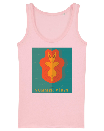 Relaxing Fox Cotton Pink