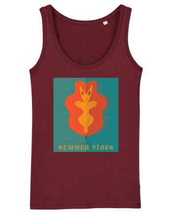 Relaxing Fox Burgundy