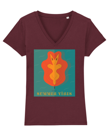 Relaxing Fox Burgundy
