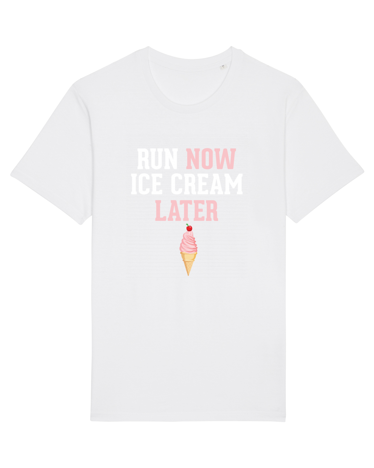 Tricou mânecă scurtă Unisex Rocker White