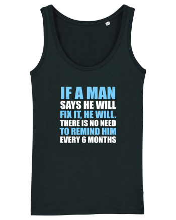 MAN FIX IT Black
