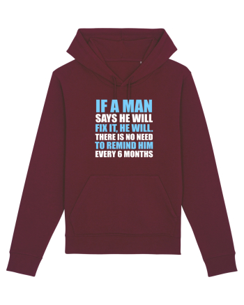 MAN FIX IT Burgundy