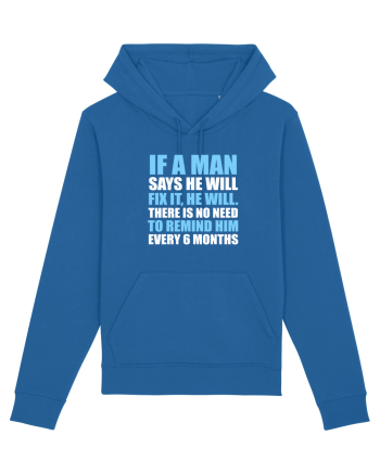 MAN FIX IT Royal Blue