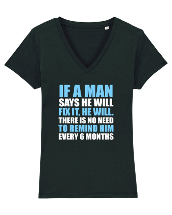 MAN FIX IT Black