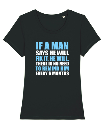 MAN FIX IT Black