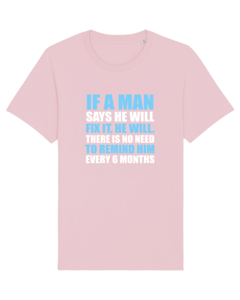 MAN FIX IT Cotton Pink