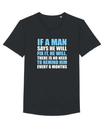MAN FIX IT Black