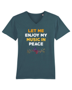 MUSIC Tricou mânecă scurtă guler V Bărbat Presenter