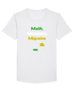 MATH Tricou mânecă scurtă guler larg Bărbat Skater