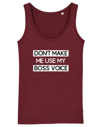 BOSS VOICE Burgundy
