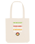 FOOD Sacoșă textilă