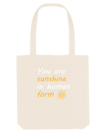 SUNSHINE Sacoșă textilă