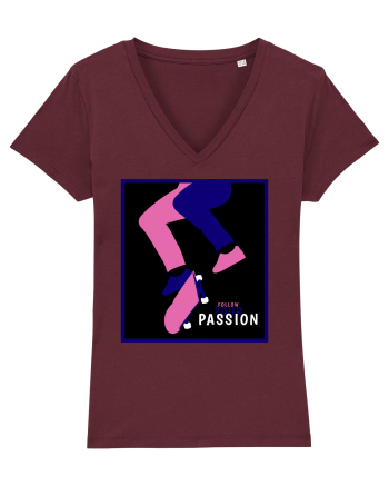 Skateboard Passion Burgundy