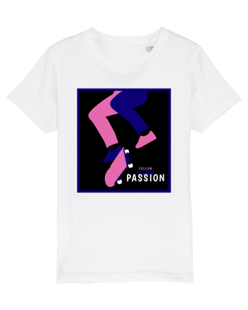 Skateboard Passion White