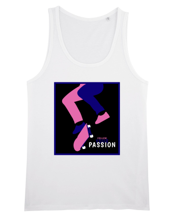 Skateboard Passion White
