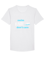 SWIMMING Tricou mânecă scurtă guler larg Bărbat Skater