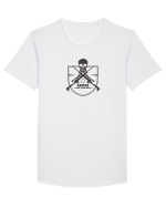 Sniper Team Tricou mânecă scurtă guler larg Bărbat Skater
