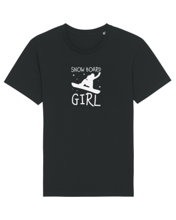 Snowboard Girl Black