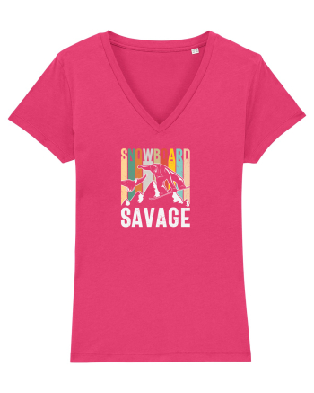 Snowboard Savage Raspberry