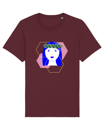 Blue Girl Burgundy