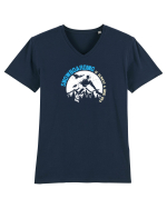 Snowboarding Is Always A Good Idea Tricou mânecă scurtă guler V Bărbat Presenter