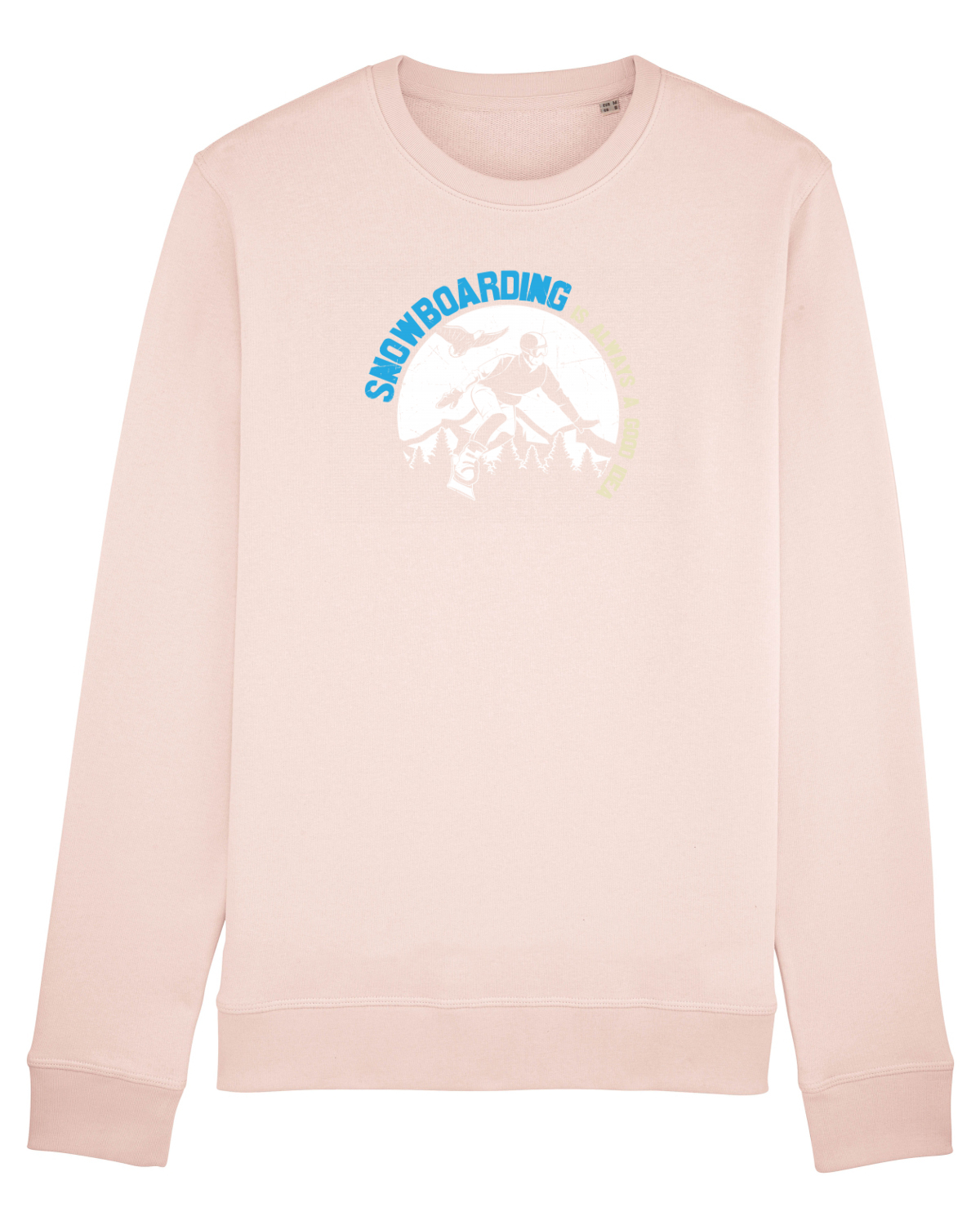 Bluză mânecă lungă Unisex Rise Candy Pink