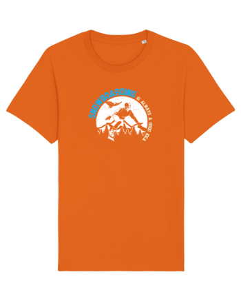 Snowboarding Is Always A Good Idea Bright Orange