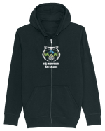 The Meawtains Are Calling Hanorac cu fermoar Unisex Connector