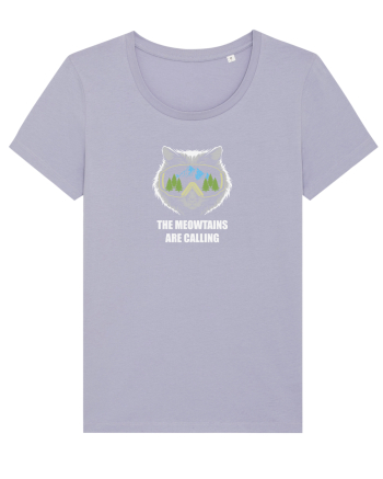 The Meawtains Are Calling Lavender