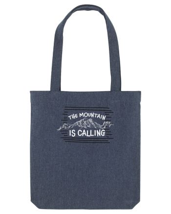 The Mountain Is Calling Midnight Blue