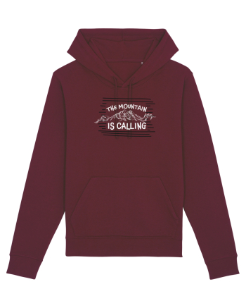 The Mountain Is Calling Burgundy
