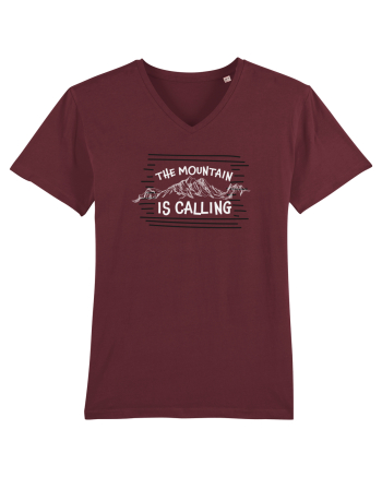 The Mountain Is Calling Burgundy