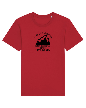 The Ski Slopes Are Calling And I Must Go! Red
