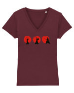 Warrior Tricou mânecă scurtă guler V Damă Evoker