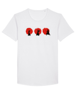 Warrior Tricou mânecă scurtă guler larg Bărbat Skater