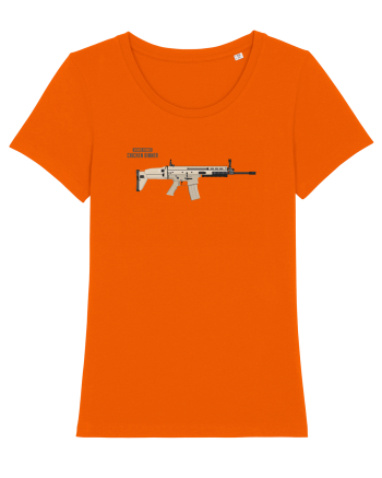 Winner Winner Chicken Dinner Bright Orange