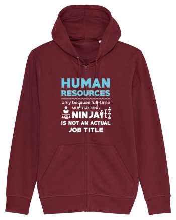 HUMAN RESOURCES Burgundy