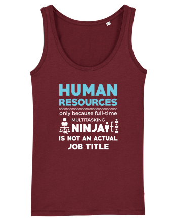 HUMAN RESOURCES Burgundy