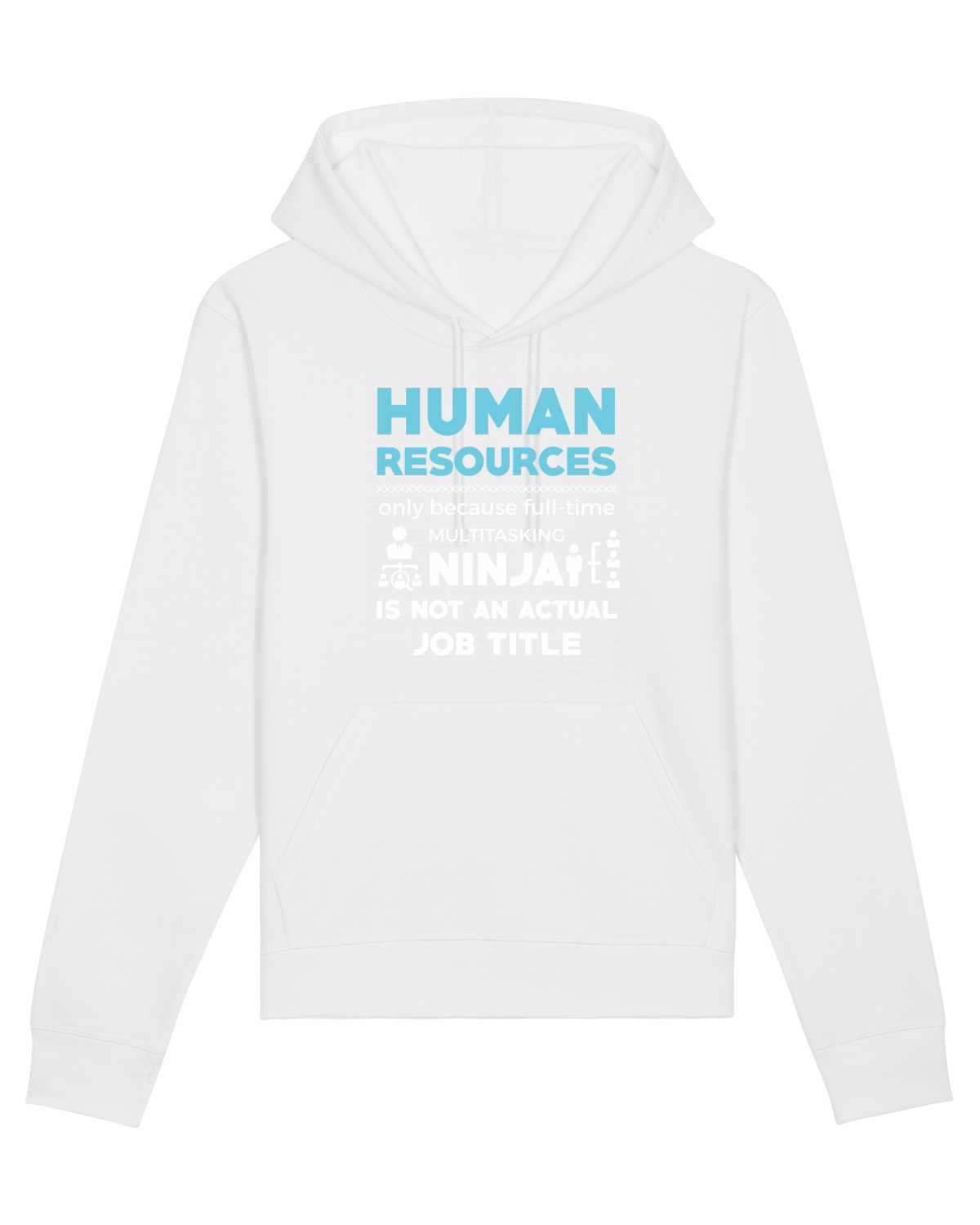 Hanorac Unisex Drummer White
