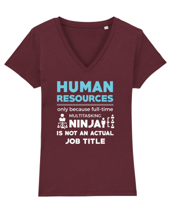 HUMAN RESOURCES Burgundy