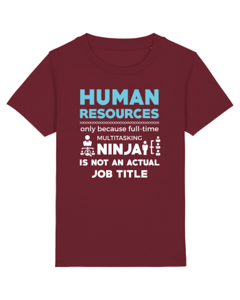HUMAN RESOURCES Burgundy