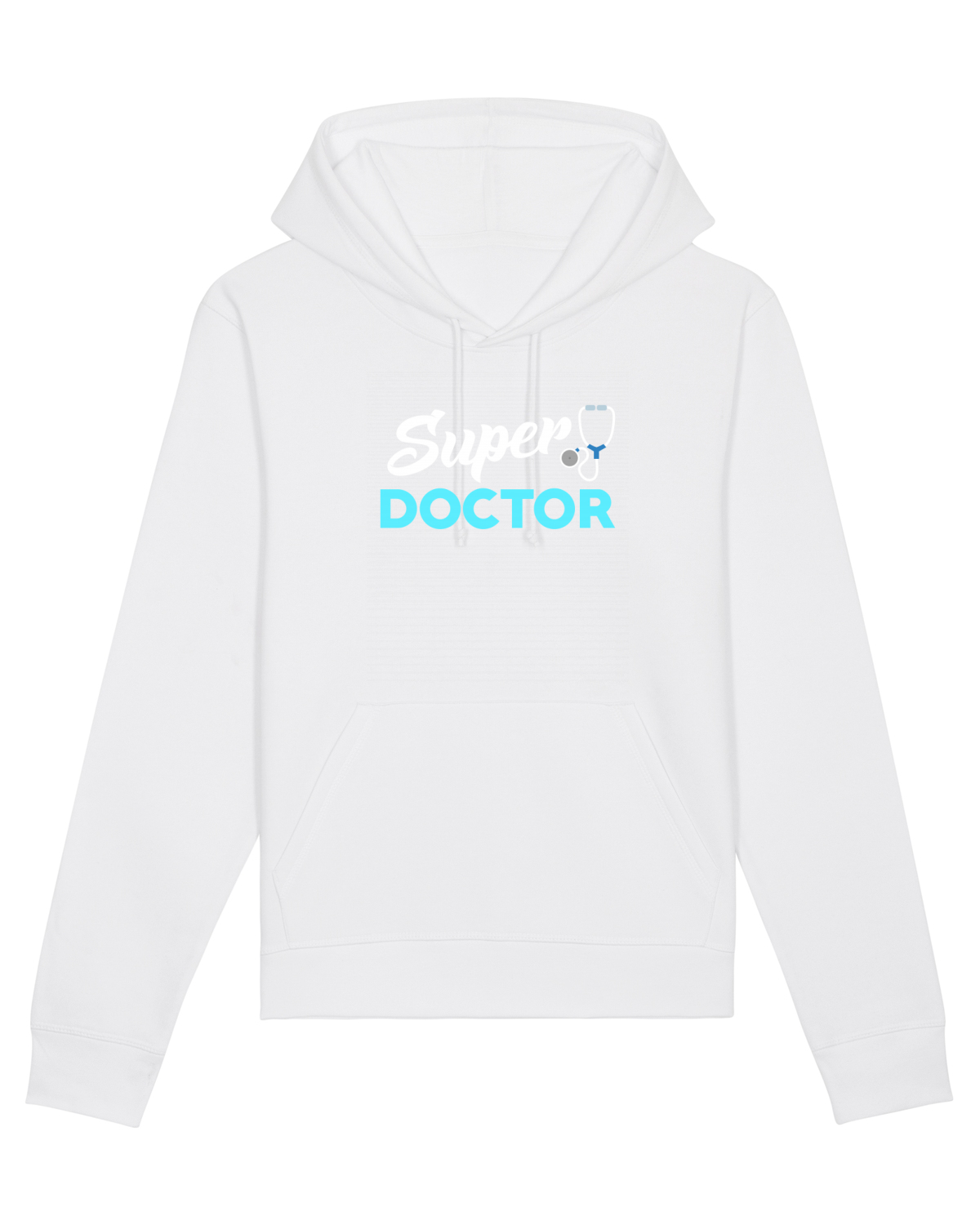 Hanorac Unisex Drummer White