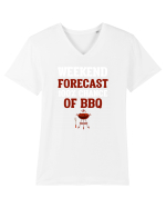 BARBEQUE Tricou mânecă scurtă guler V Bărbat Presenter
