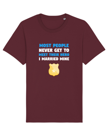 POLICE Burgundy