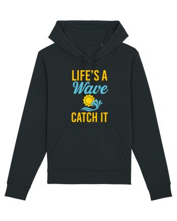 LIFE IS A WAVE Black