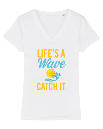 LIFE IS A WAVE White