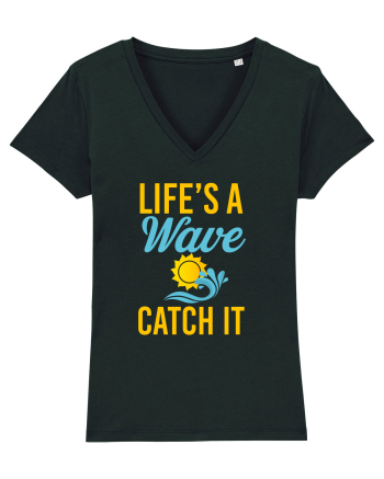 LIFE IS A WAVE Black