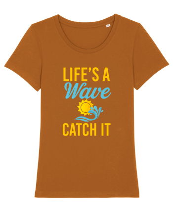 LIFE IS A WAVE Roasted Orange