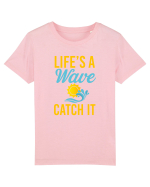 LIFE IS A WAVE Tricou mânecă scurtă  Copii Mini Creator